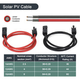 PV1F-MC4 PV cable With Solar Connector