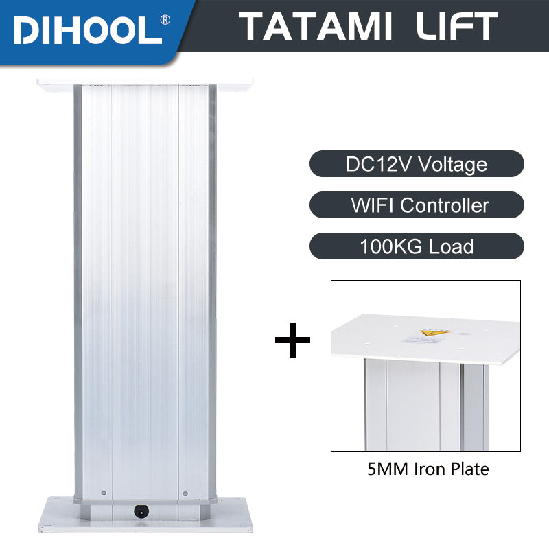 Tatami Lifting Column Iron Plate 12V DC Motor 800N 176LB Load - DHLCE