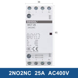 WCT household Din rail Modular AC contactor