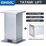 Tatami Lifting Column Aluminum Plate 12V DC Motor 800N 176LB Load - DHLCE-AL