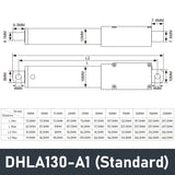 Electric Linear Motion Actuator 6V DC Motor 180N 40LB Load - DHLA130-A1-6V
