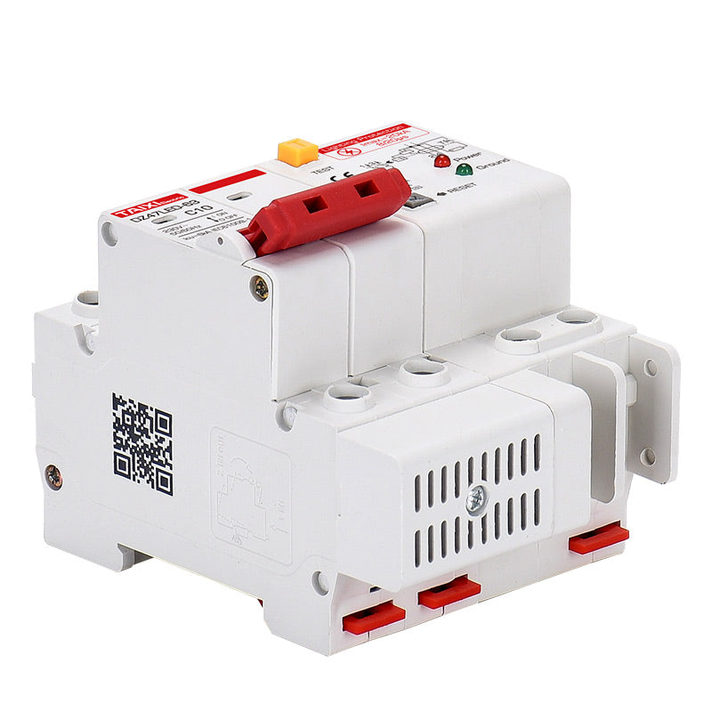 DZ47LED Residual Current Circuit Breaker RCBO 10-63A