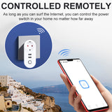 GSP-USB WIFI Smart Socket AC110V TO 220V 16A Intelligent Home Bedroom Living Room Office Socket EU AU US FR TYPE App Remote Control