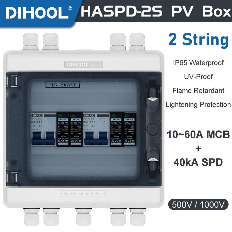 HASPD-2S PV Distribution Box