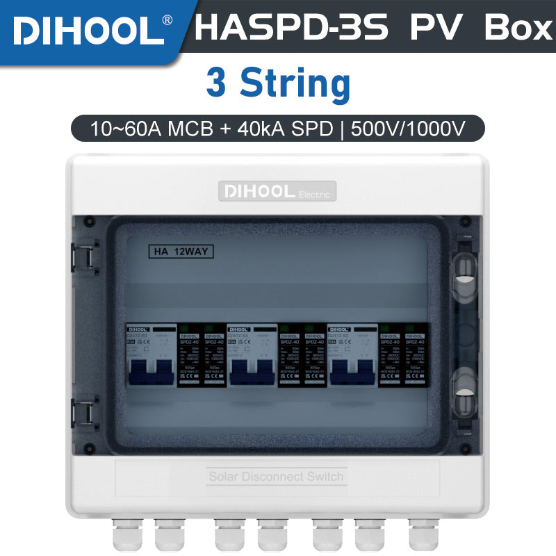HASPD-3S PV Distribution Box