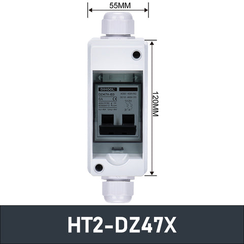 HT2-DZ47X Waterproof Box Miniature Circuit Breaker