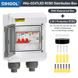 HK6-DZ47LED RCBO DISTRIBUTION BOX 10A~60A