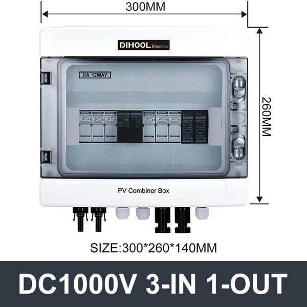 HAPV-1000V-3S1 PV Combiner Box – DIHOOL