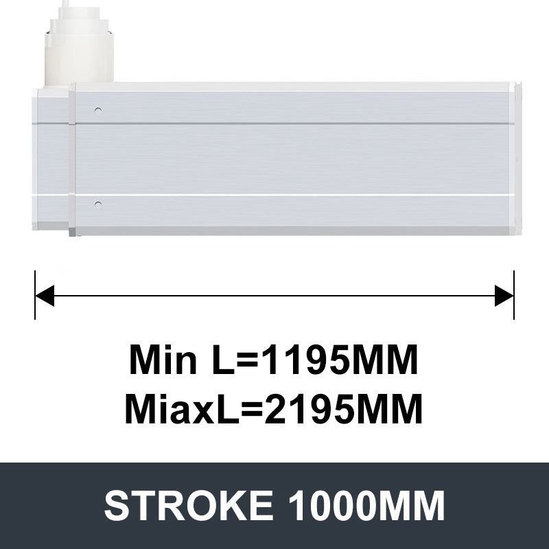 Electric Lifting Column 24V DC Motor 7500N 1650LB Load - DHLC8000-B-Hall-HS1-1V2