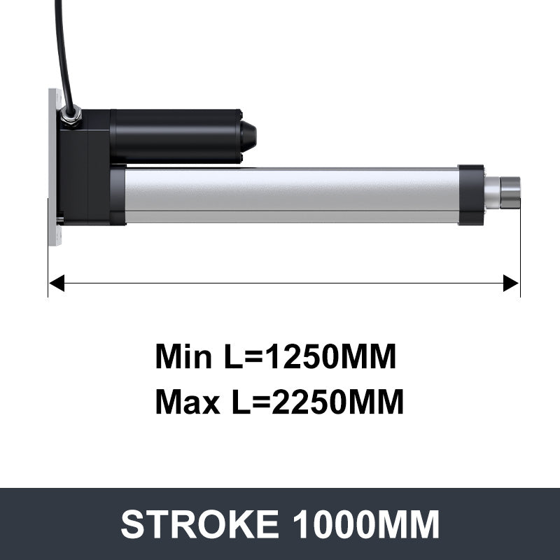 DHLA4000-A2-12V Electric Linear Actuator DC 12V Motor 4000N Load