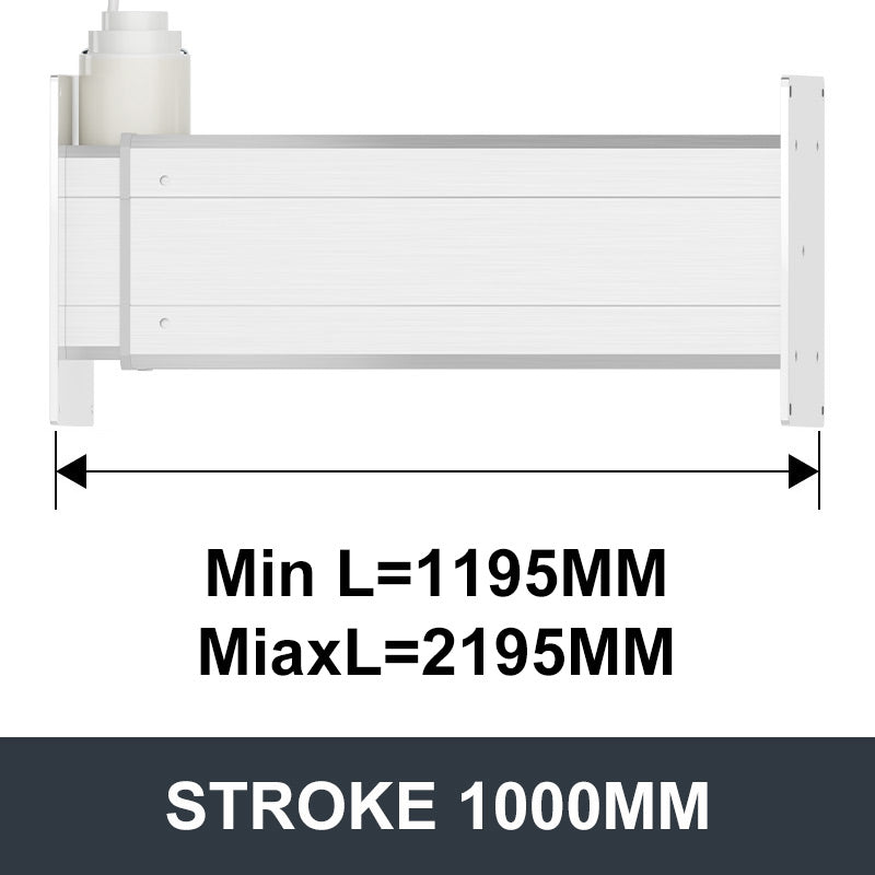 Electric Lifting Column 24V DC Motor 7500N 1650LB Load - DHLC8000-A-Hall-HS1-1V4