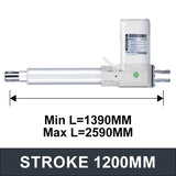 Electric Linear Motion Actuator 12V DC Motor 8000N 1760LB Load - DHLA8000-A1