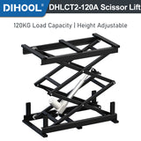 DHLCT2-120A Electric Scissor Lift 12V/24V DC Motor 1200N 364LB Load