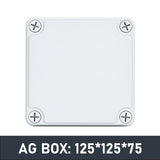"AG Series ABS Plastic Waterproof Junction Box Outdoor Power Housing Monitoring Enclosure Boxes