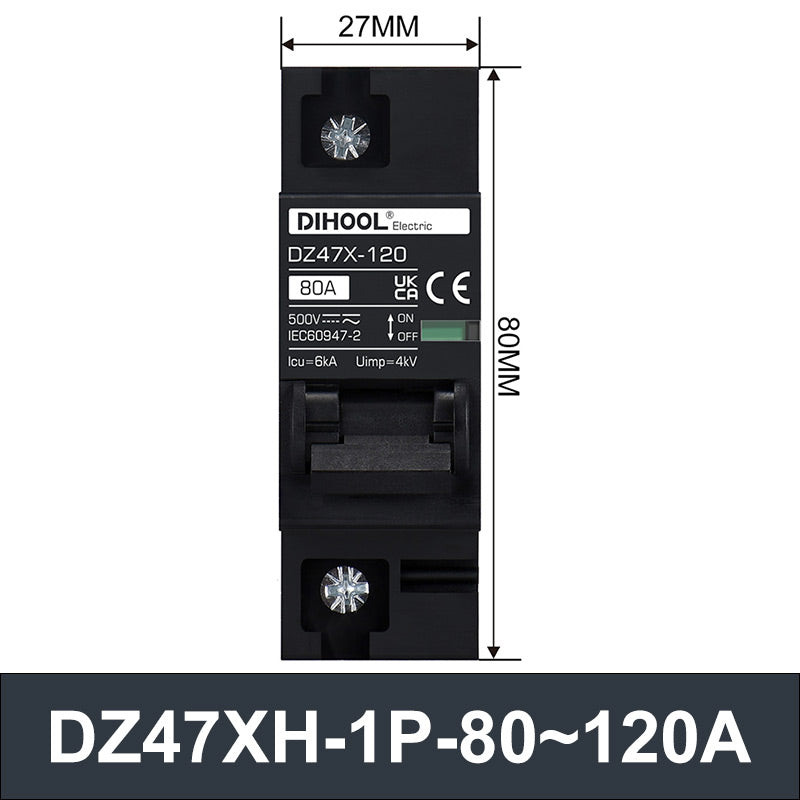 DZ47XH-1/2/3/4P Miniature Circuit Breaker