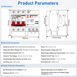 DZ47LED-2LNE Residual Current Circuit Breaker 10A~60A
