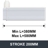 Electric Lifting Column 24V DC Motor 7500N 1650LB Load - DHLC8000-B-Hall-HS1-1V4