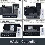 Hall Electric Linear Motion Actuator 29V-32V DC Motor 3000N 660LB Load - DHLA3000-A2-HALL-HS1-1V4