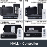 Hall Electric Linear Motion Actuator 29V-32V DC Motor 3000N 660LB Load - DHLA3000-A2-HALL-HS1-1V1