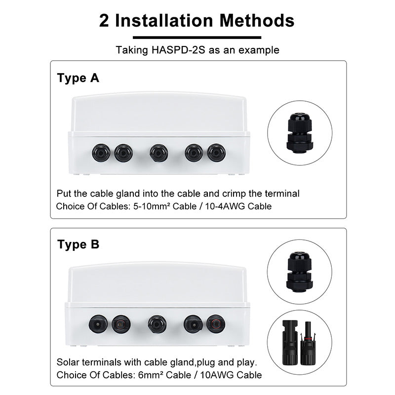 HASPD-MC4-2S Distribution Box – DIHOOL
