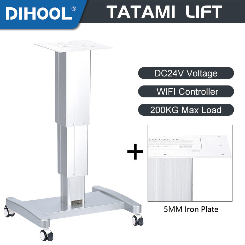 Movable Tatami Lifting Table Iron Plate 24V DC Motor 1600N 352LB Load - DHLCEY