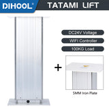 Tatami Lifting Column Iron Plate 24V DC Motor 1600N 352LB Load - DHLCE