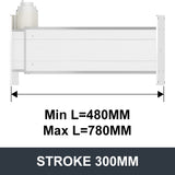 Electric Lifting Column 24V DC Motor 7500N 1650LB Load - DHLC8000-A-Hall-HS1-1V4