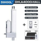 Hall Electric Linear Motion Actuator 24V DC Motor 4000N 880LB Load - DHLA4000-Hall-HS1-1V1