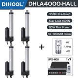 Hall Electric Linear Motion Actuator 24V DC Motor 4000N 880LB Load - DHLA4000-Hall-HS1-1V4