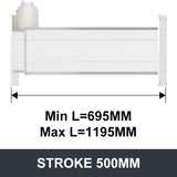 Electric Lifting Column 24V DC Motor 7500N 1650LB Load - DHLC8000-A-Hall-HS1-1V4