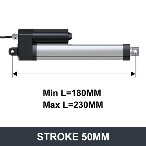 Electric Linear Motion Actuator 12V DC Motor 4000N 880LB Load - DHLA4000