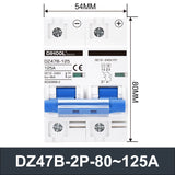 DZ47B-1/2P Miniature Circuit Breaker
