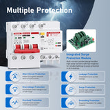 DZ47LED-2LNE Residual Current Circuit Breaker 10A~60A