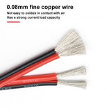 2Pins Super Soft Silicone Cable 16/14/12/10/8AWG Copper Wire 1/3/5/10/20/50/100M