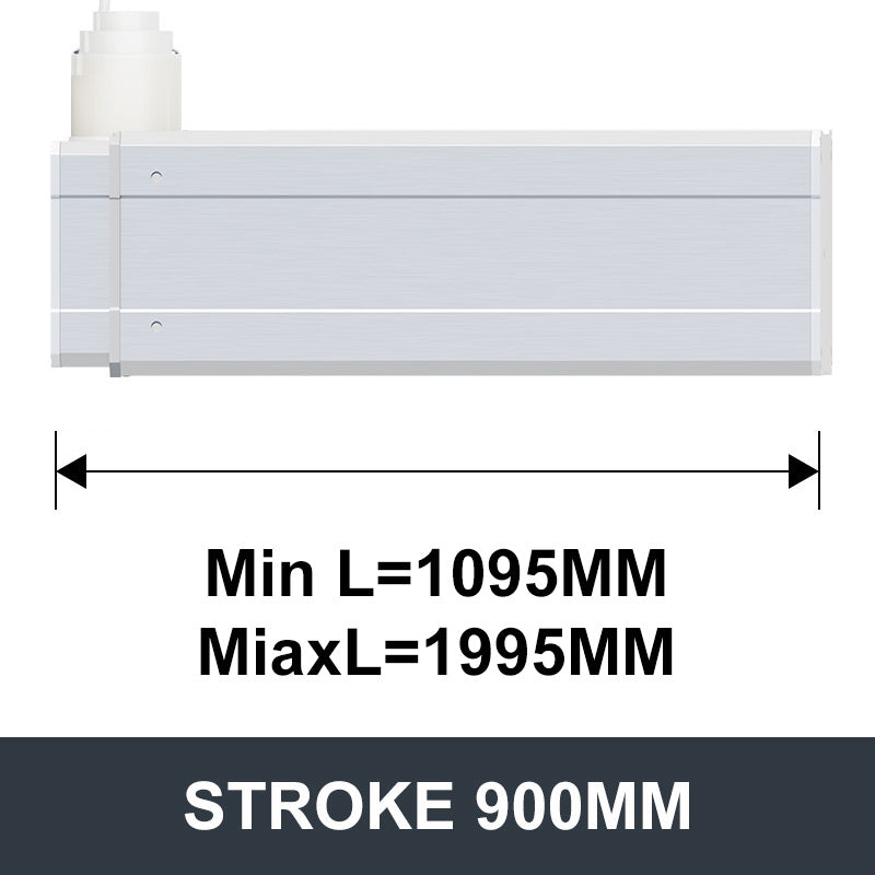 Electric Lifting Column 24V DC Motor 7500N 1650LB Load - DHLC8000-B-Hall-HS1-1V1