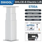 DHLCE-S700A 3 Stage Electric Lifting Column - IR Panel 24V DC Motor 2000N 440LB Load