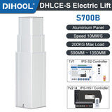 DHLCE-S700B 3 Stage Electric Lifting Column - IR Panel 24V DC Motor 2000N 440LB Load