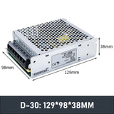 "D-Type Dual Output Switching Power Supply 5V12V / 5V24V / 12V24V