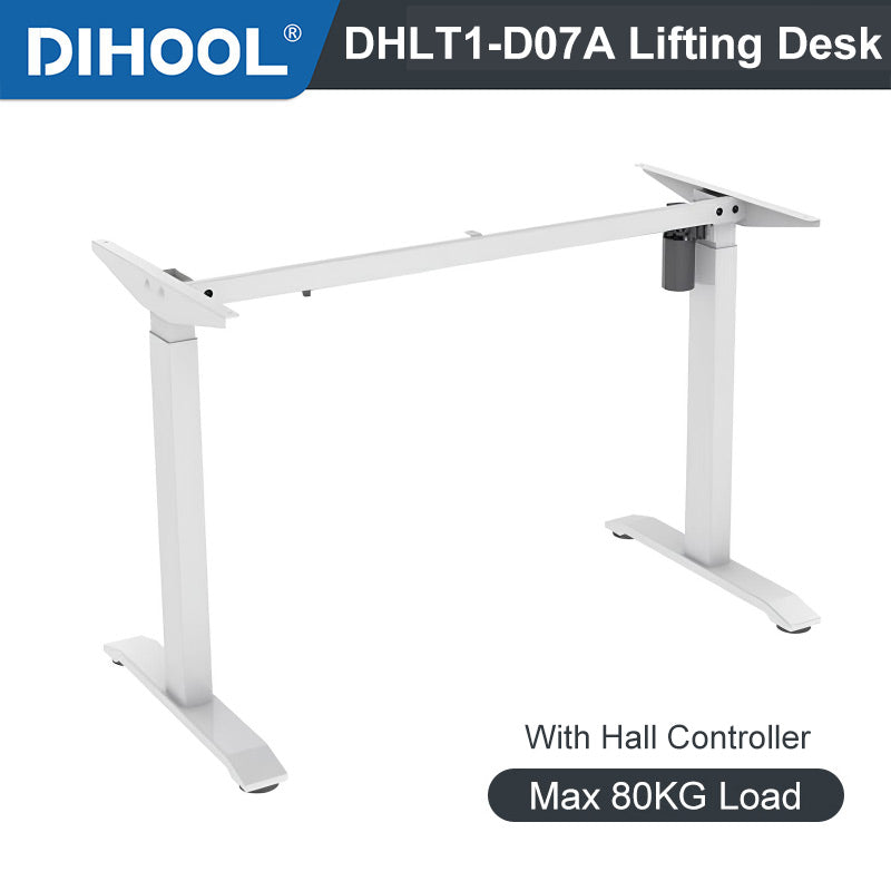 H02 Table Hand Crank Height Adjustable Desk Frame Sit Stand Lifting Table - DHLT1 ...