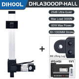 Hall Electric Linear Motion Actuator 24V DC Motor 3000N 660LB Load - DHLA3000P-Hall-HS1-1V1