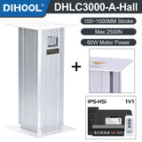 Electric Lifting Column 24V DC Motor 2700N 594LB Load - DHLC3000-A-Hall-HS1-1V1