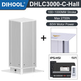 Electric Lifting Column 24V DC Motor 2700N 594LB Load - DHLC3000-C-Hall-HS1-1V1
