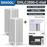 Electric Lifting Column 24V DC Motor 2700N 594LB Load - DHLC3000-C-Hall-HS1-1V2