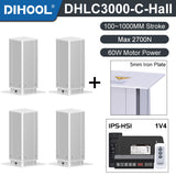 Electric Lifting Column 24V DC Motor 2700N 594LB Load - DHLC3000-C-Hall-HS1-1V4