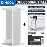 Electric Lifting Column 24V DC Motor 7500N 1650LB Load - DHLC8000-AL-Hall-HS1-1V1