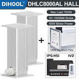Electric Lifting Column 24V DC Motor 7500N 1650LB Load - DHLC8000-AL-Hall-HS1-1V2