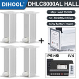 Electric Lifting Column 24V DC Motor 7500N 1650LB Load - DHLC8000-AL-Hall-HS1-1V4