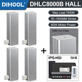 Electric Lifting Column 24V DC Motor 7500N 1650LB Load - DHLC8000-B-Hall-HS1-1V4