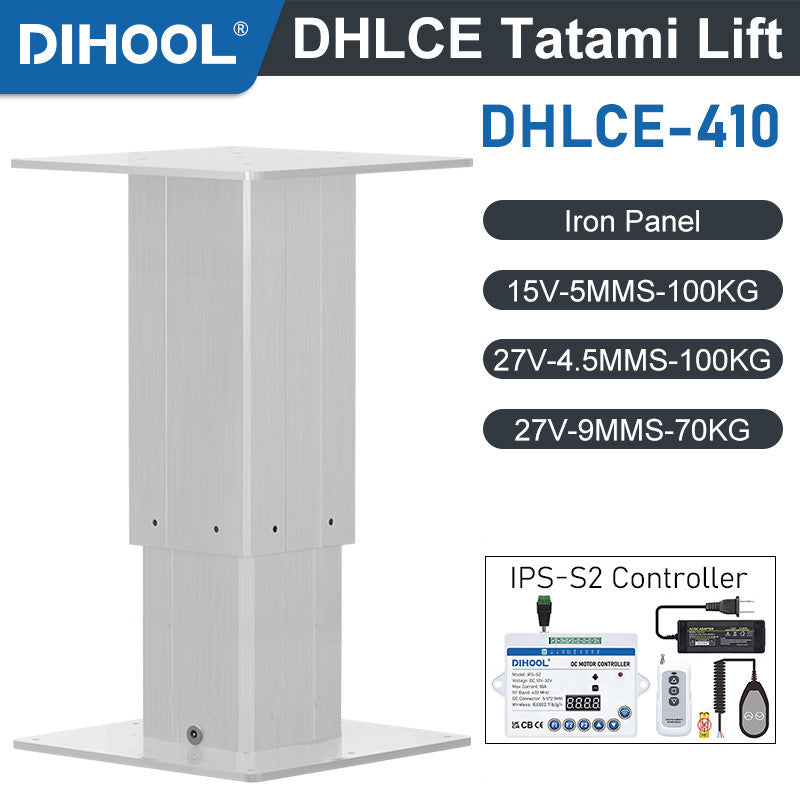 DHLCE-IR 2 Stage Electric Lifting Column - IR Panel 1000N 220LB Load - DHLCE-410