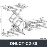 Electric Lifting Platform Hall Controller 29-32V DC Motor 1500N 330LB Load - DHLCT-Hall